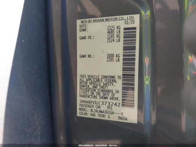 Nissan Maxima Platinum Xtronic Cvt