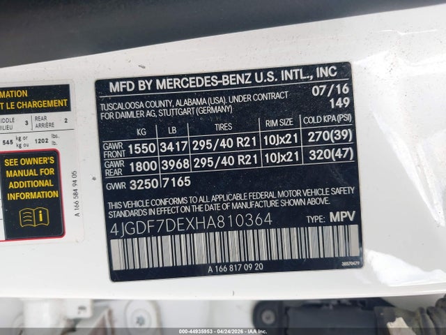 Mercedes-Benz Gls-class 4matic