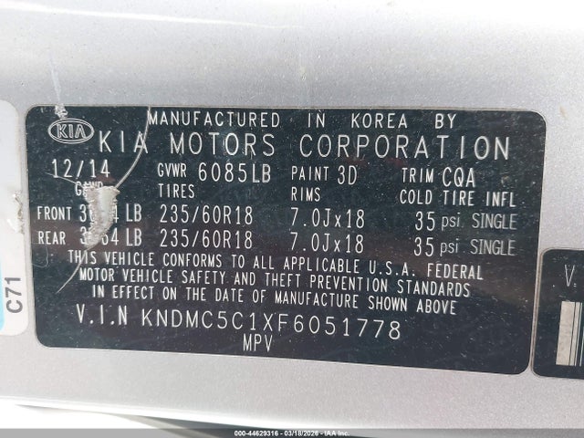 Kia Sedona Ex