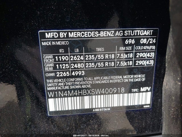 Mercedes-Benz GLB 4matic