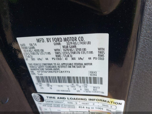 Ford F-150 Svt Raptor
