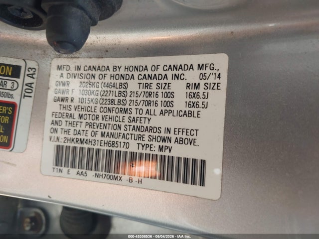Honda CR-V Lx