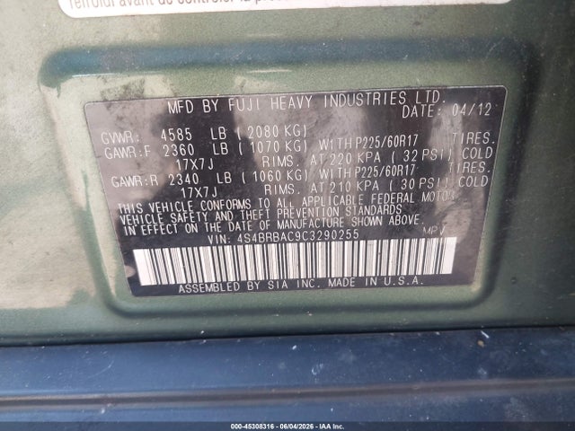 Subaru Outback 2.5i