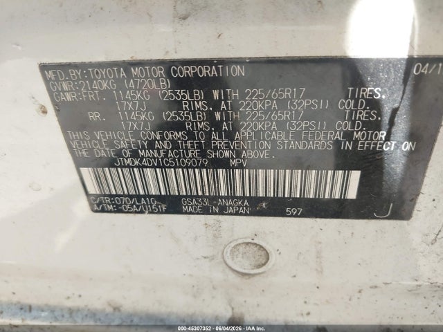 Toyota RAV4 Limited V6