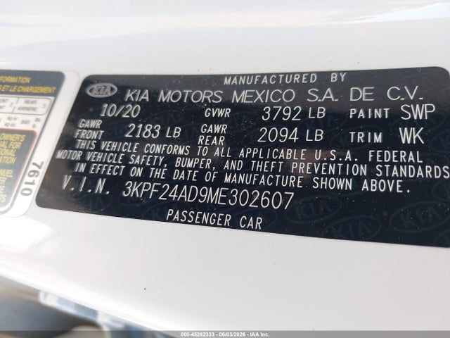 Kia Forte Lxs