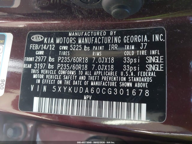 Kia Sorento Ex