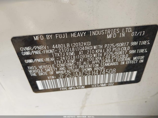 Subaru Forester 2.5i