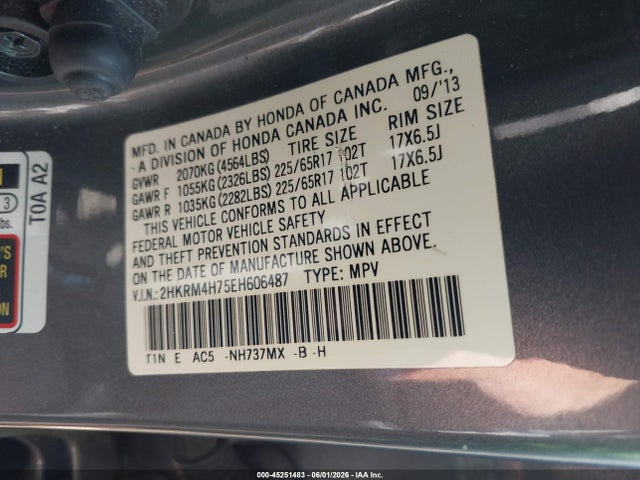 Honda CR-V Ex-l