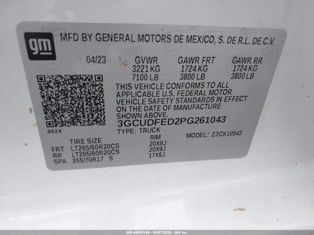 Chevrolet Silverado 1500 4wd  Short Bed Lt Trail Boss