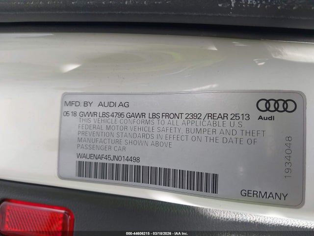 Audi A4 2.0t Premium