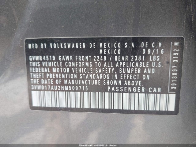 Volkswagen Golf Tsi S