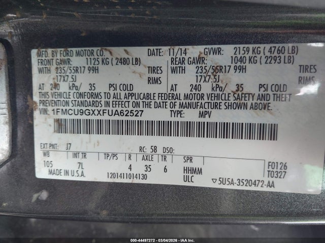Ford Escape Se