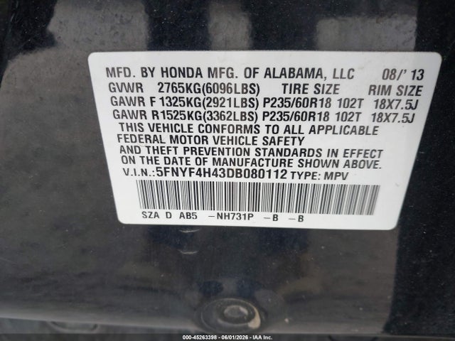 Honda Pilot Ex