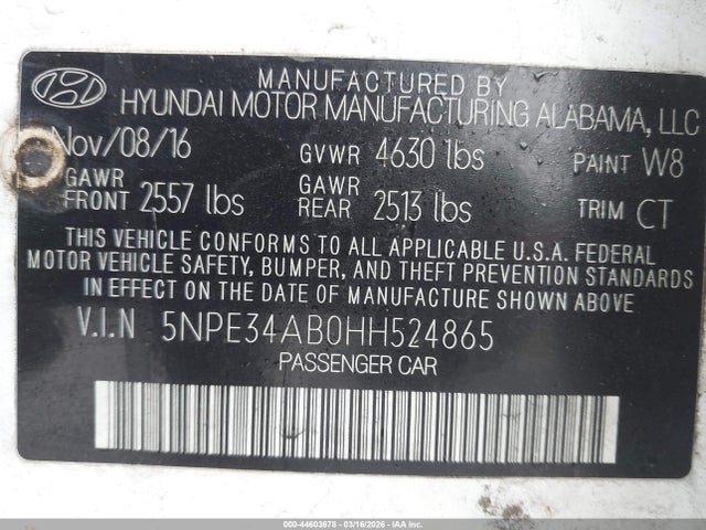 Hyundai SONATA Limited 2.0t
