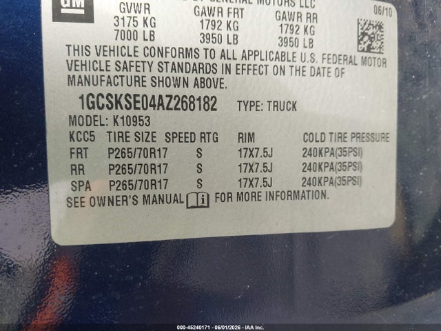 Chevrolet Silverado 1500 Lt