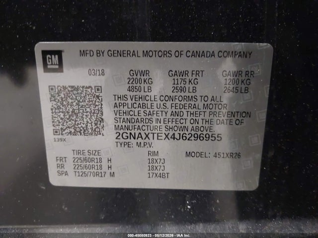 Chevrolet Equinox Lt