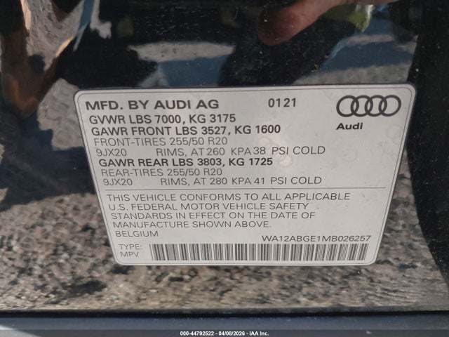 Audi e-tron Premium Plus Quattro