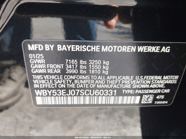 BMW i7 Xdrive60