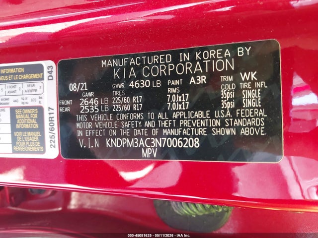 Kia Sportage Lx