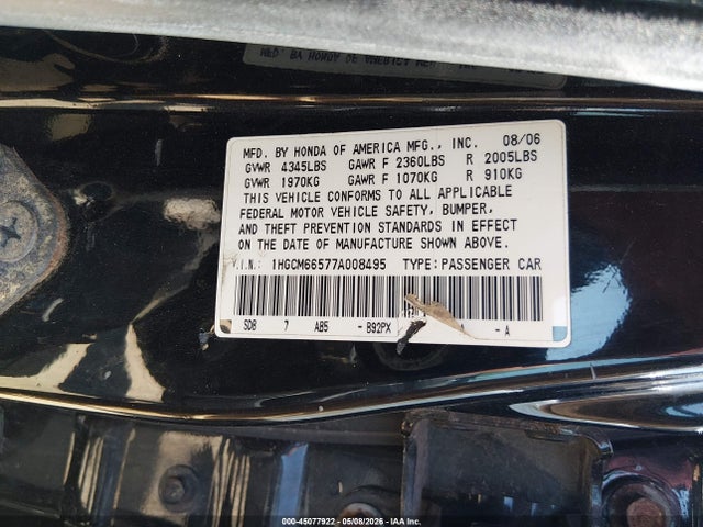 Honda Accord 3.0 Ex