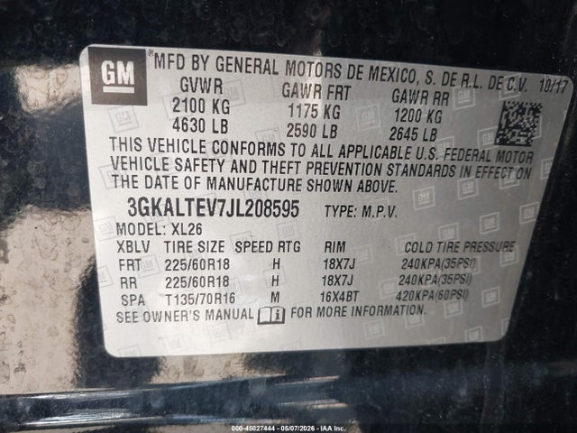 GMC Terrain Sle