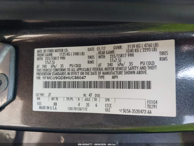 Ford Escape Se