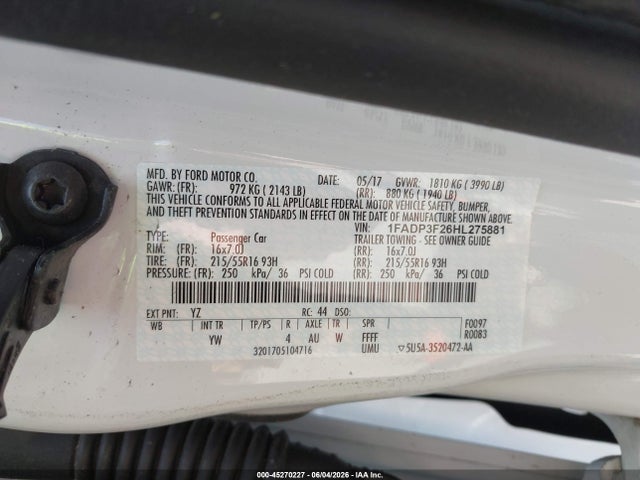 Ford Focus Se