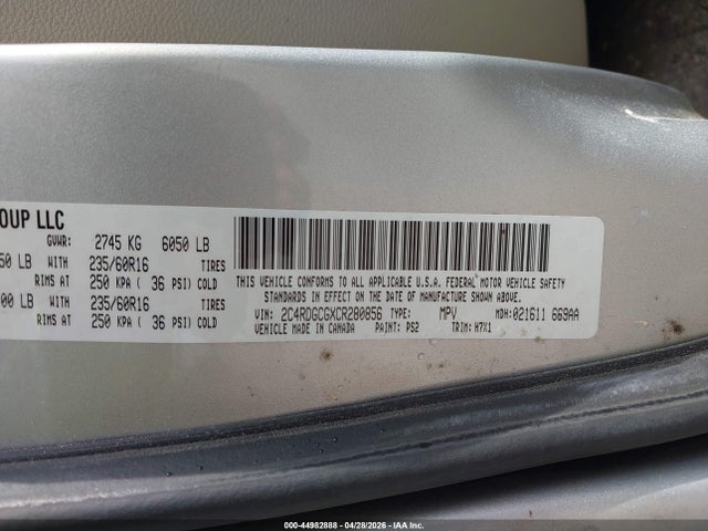 Dodge Grand Caravan Sxt