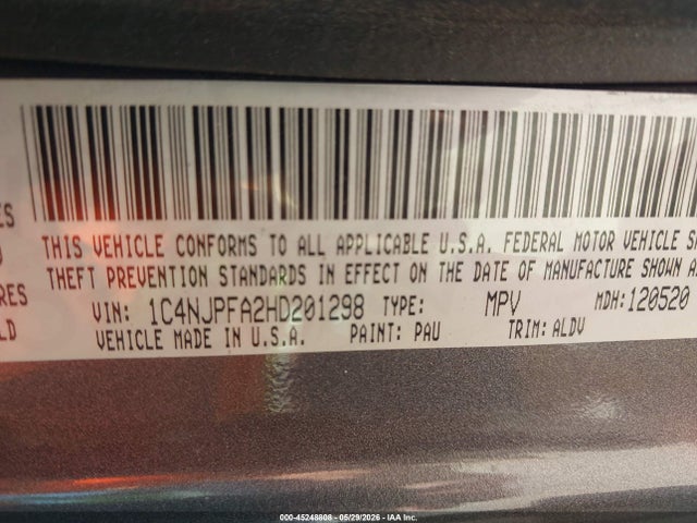 Jeep Patriot High Altitude Fwd