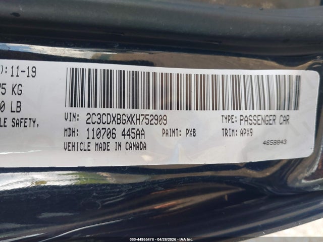 Dodge Charger Sxt Rwd