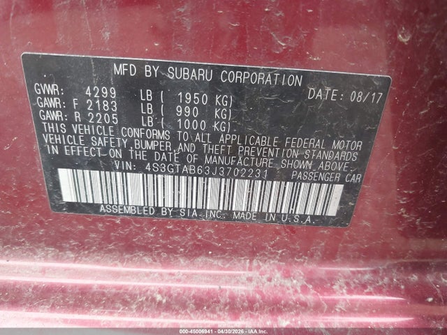 Subaru Impreza 2.0i Premium