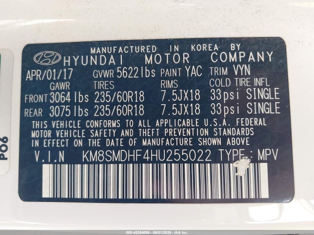Hyundai SANTA FE Se