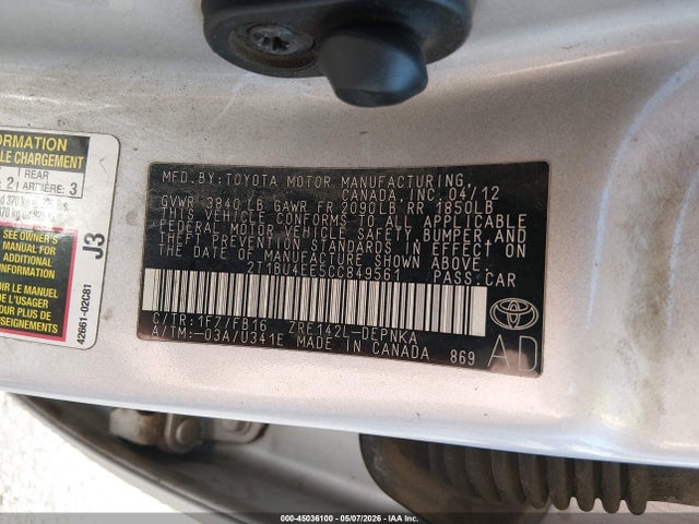 Toyota Corolla Le