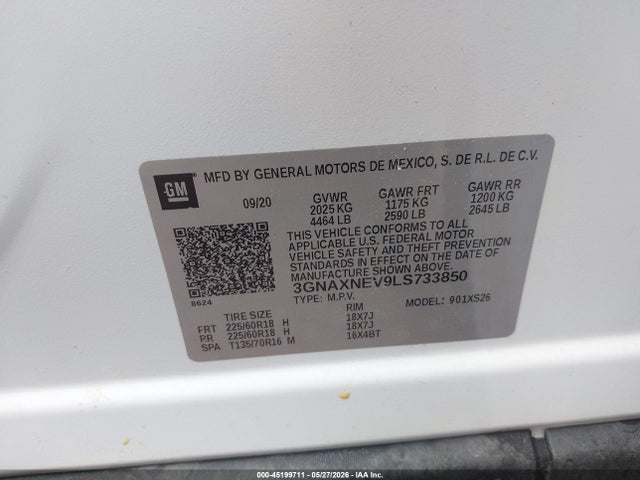 Chevrolet Equinox Fwd Premier 1.5l Turbo