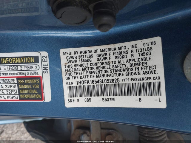 Honda Civic Lx