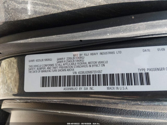 Subaru Legacy 2.5i Limited