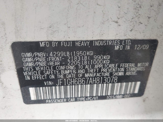 Subaru Impreza 2.5i Premium