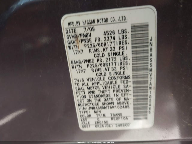 Nissan Rogue Sl