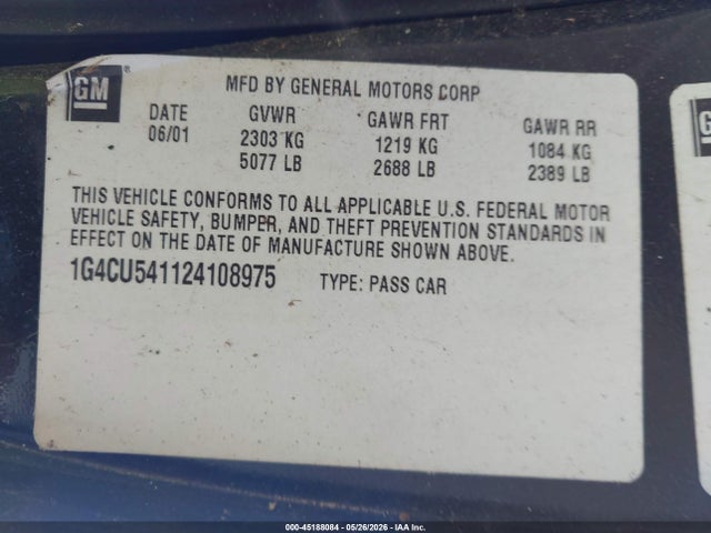 Buick Park Avenue Ultra