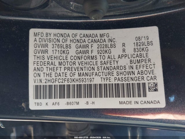 Honda Civic Lx