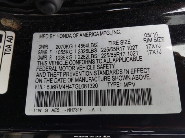 Honda CR-V Se