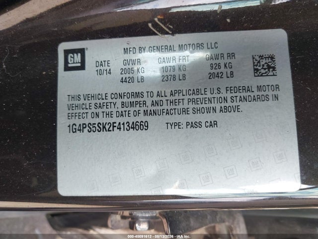 Buick Verano Leather Group
