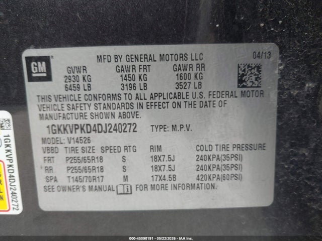 GMC Acadia Sle-2