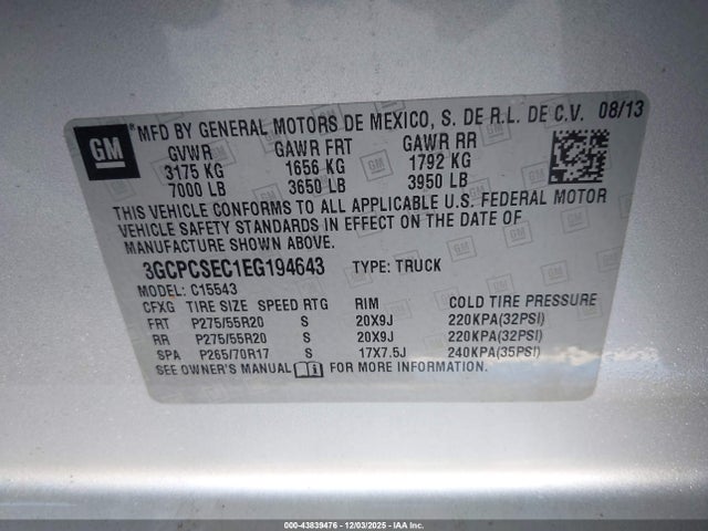 Chevrolet Silverado 1500 2lz