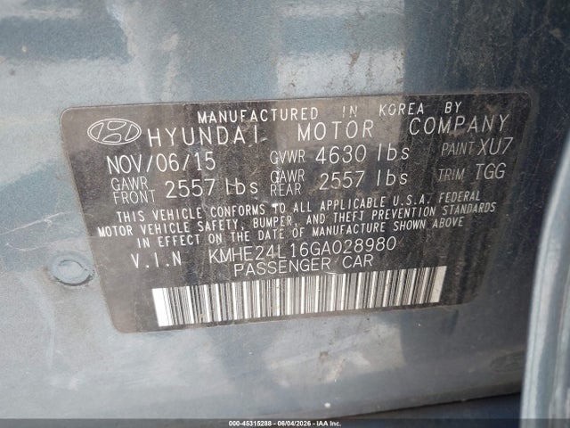 Hyundai SONATA Se