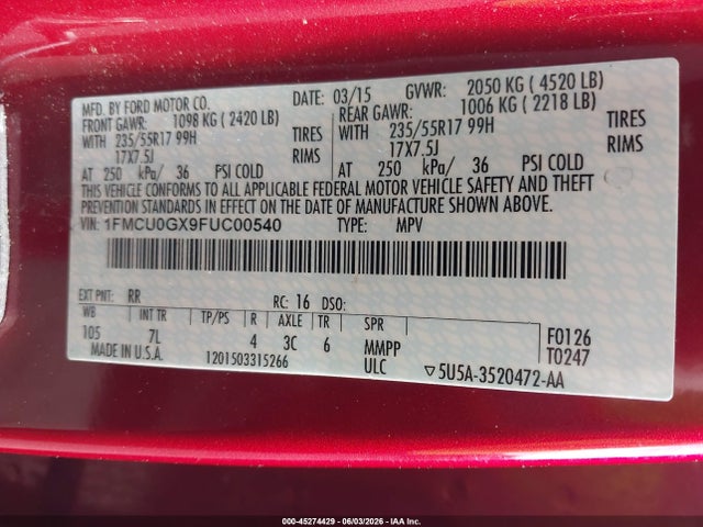 Ford Escape Se