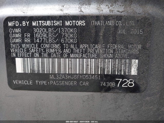 Mitsubishi Mirage