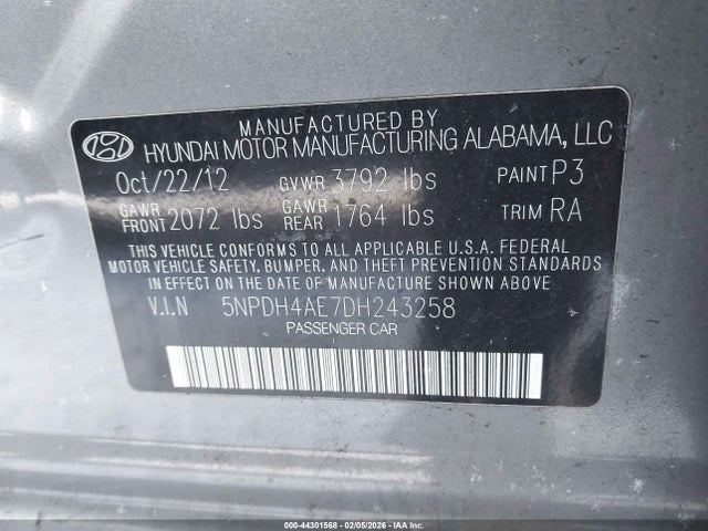 Hyundai ELANTRA Gls