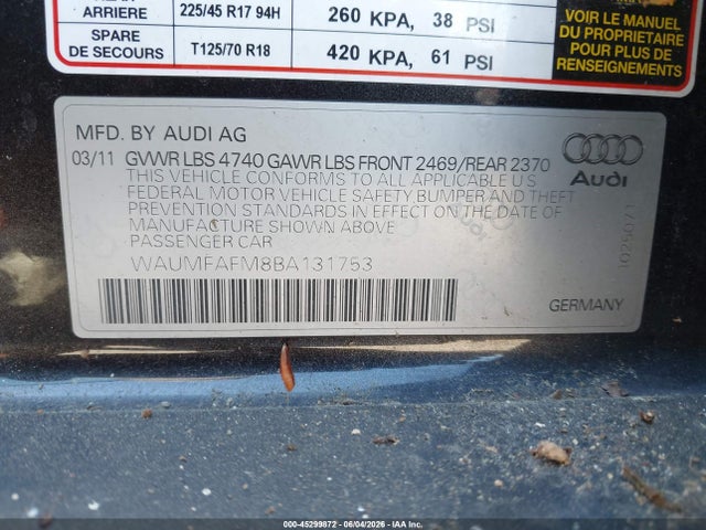 Audi A3 2.0t Premium