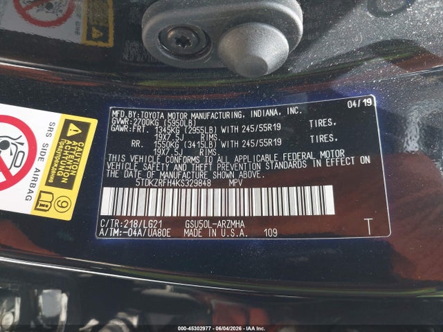 Toyota Highlander Se